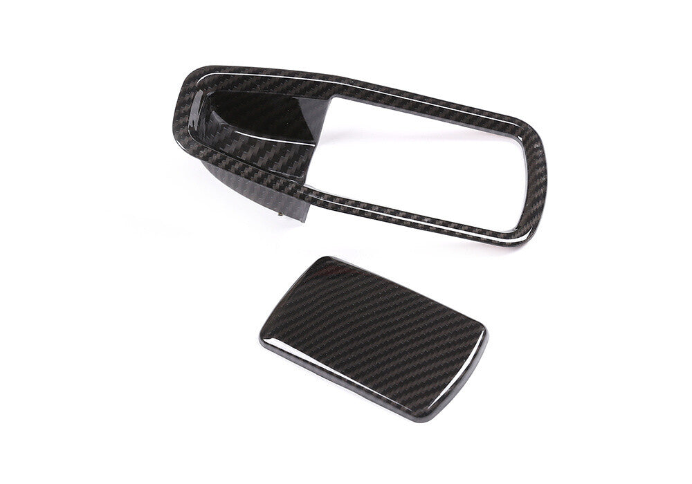 Carbon ABS for Co -pilot Glove Box Handle Switch Cover for BMW 3 Series G20 G28 2020+