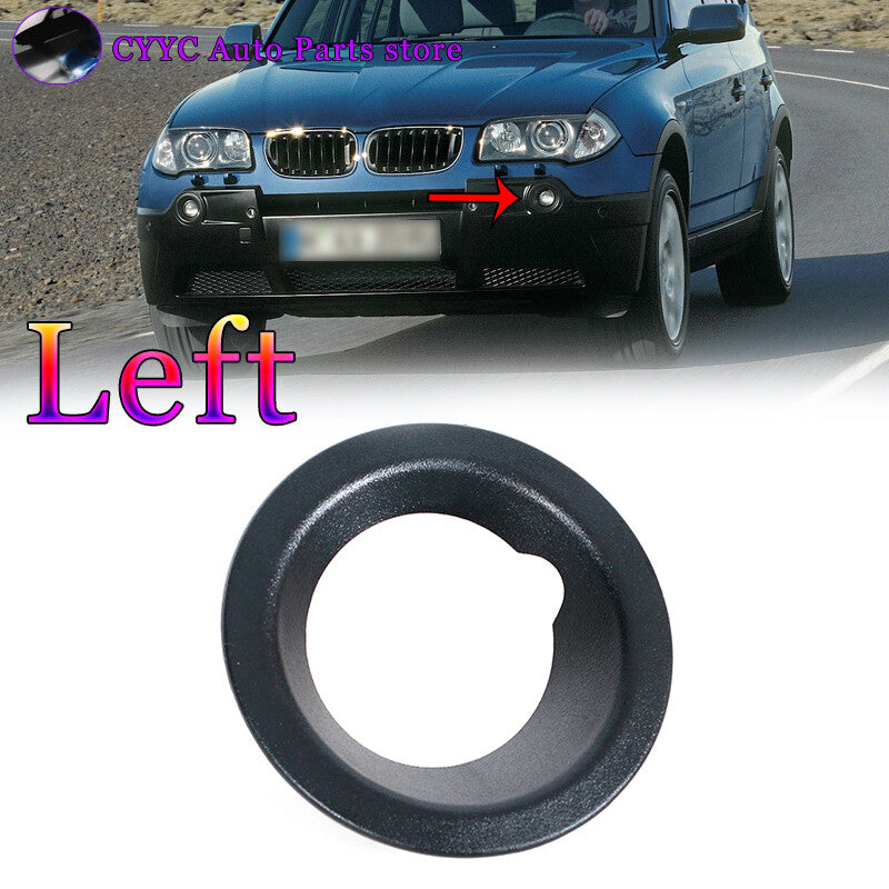 1Pcs Left Front Fog Light Cover Trim Bezel Shade for BMW X3 E83 2004-2006