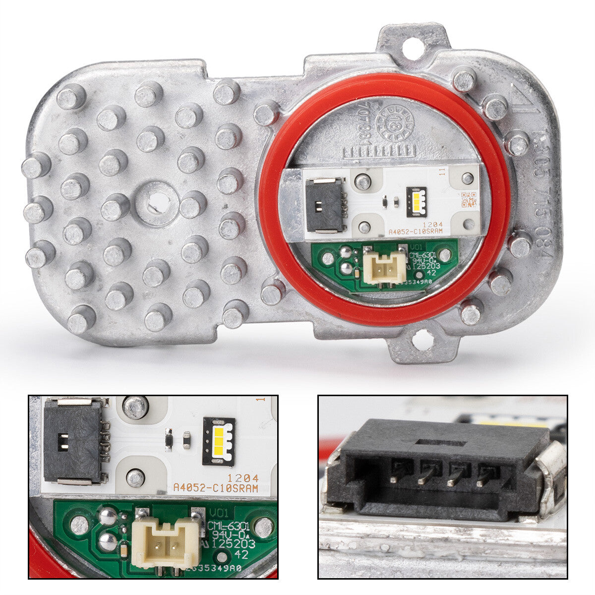 The lighting module is suitable for BMW M3 2010, 2011, 2012, 2013, and 2014 models, specifically the 3.0L base model (model number 63117263051).
