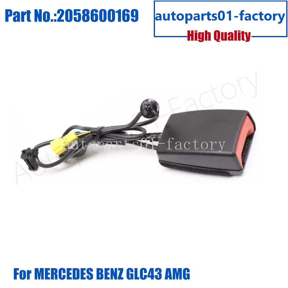 2058600169 Front for Seat Belt Buckle Fit for Mercedes-Benz GLC43 AMG 2017-2023