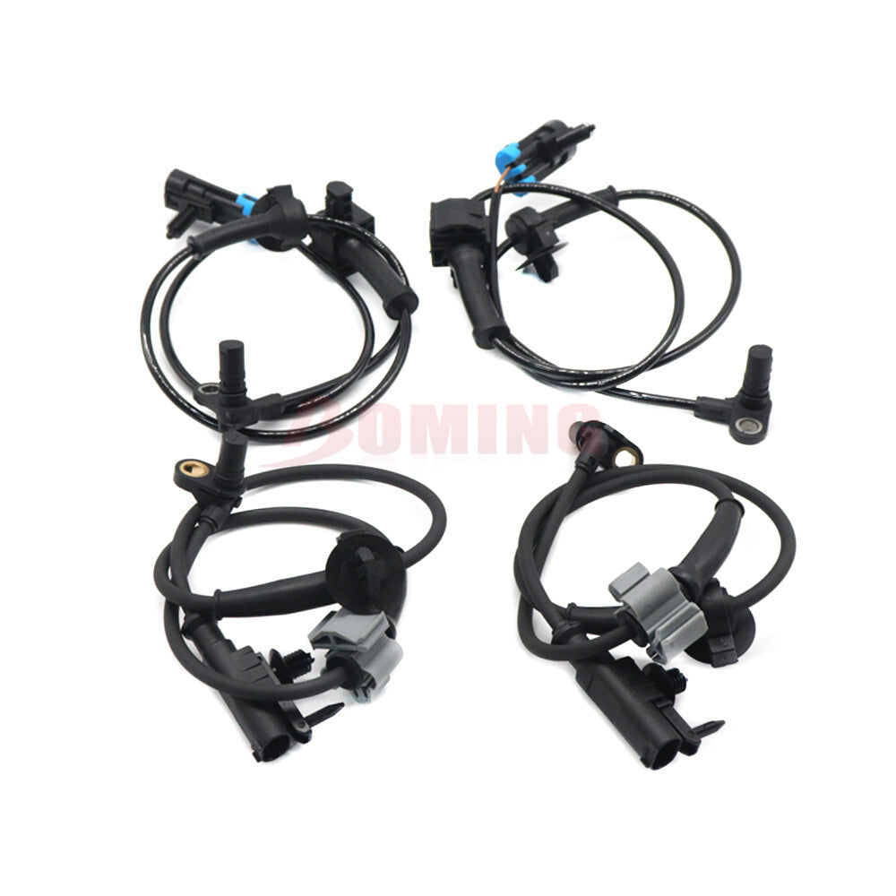 for Cadillac for Chevy Suburban Tahoe for GMC for Yukon ABS Wheel Speed Sensors Front Rear