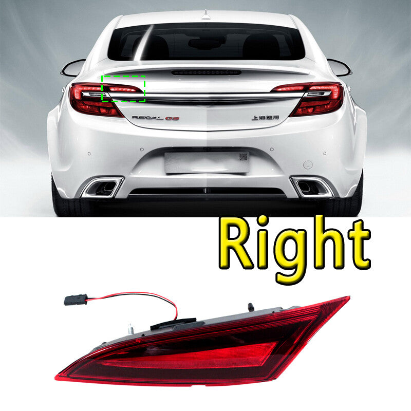 Internal LED taillights and brake lights are available on for Buick Regal models from 2014 to 2017.
