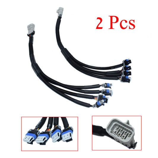 For GM for Chevy LQ9 LQ4 LS2 LS7 LSX Relocation 2x Ignition Coil Harness Connector