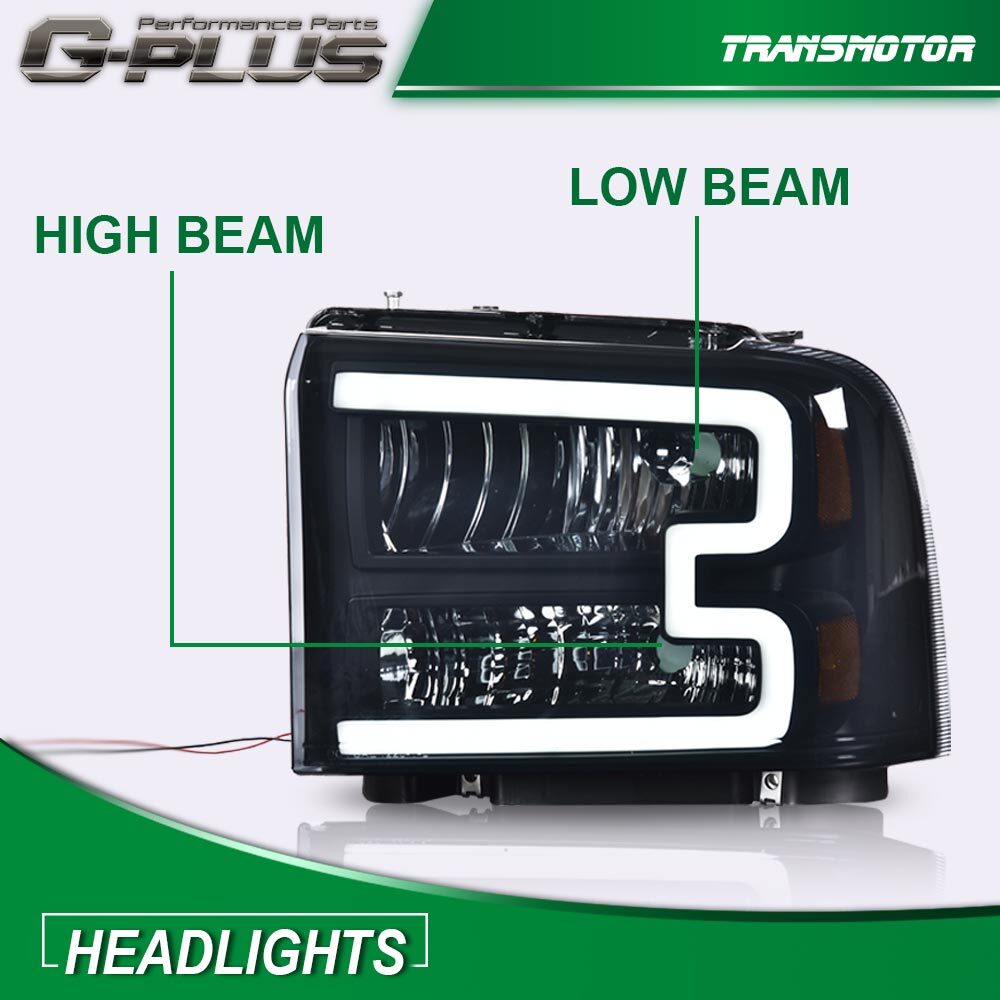 Bright LED DRL, 2005-2007 F250 F350 Super Duty