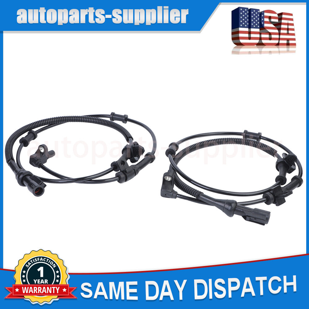 2 front ABS speed sensors ALS197 for Ford F-250 F-350 Super Duty Excursion 4WD