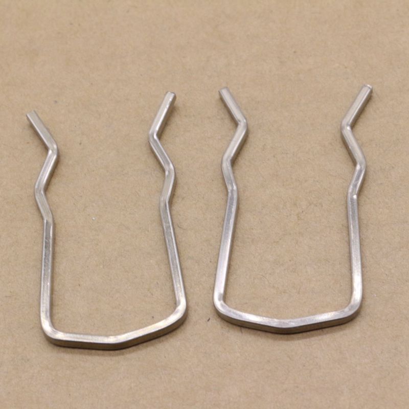 2 pieces of metal spring clips for BMW 13327789220 diesel fuel filter heater.