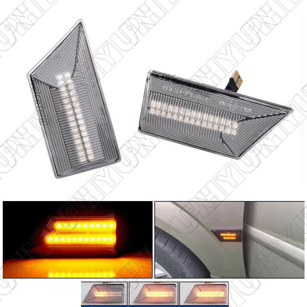 2 Pcs Side Marker Turn Signal Light for Opel Signum 2003-2008 Vectra C 2002-2008