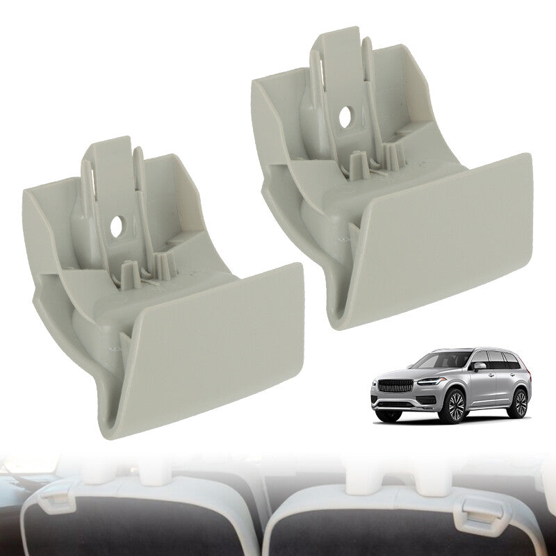 2x Rear for Seat Release Recline Switch Handle Lever Gray for Volvo XC90 2016-2023