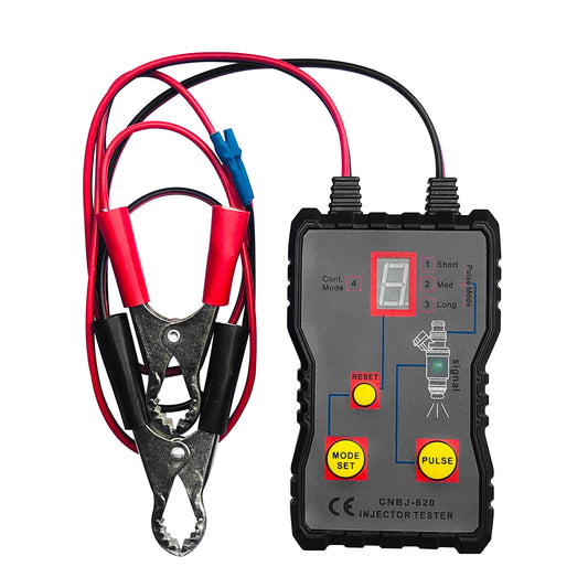 12V Car Fuel Injector Tester Fuel Pressure System Diagnostic Testing LED Display