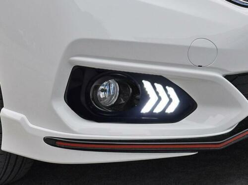 for Honda Fit Jazz GK5 2018-20 Led DRL Driving Fog Light Lamp White Color 1Pair