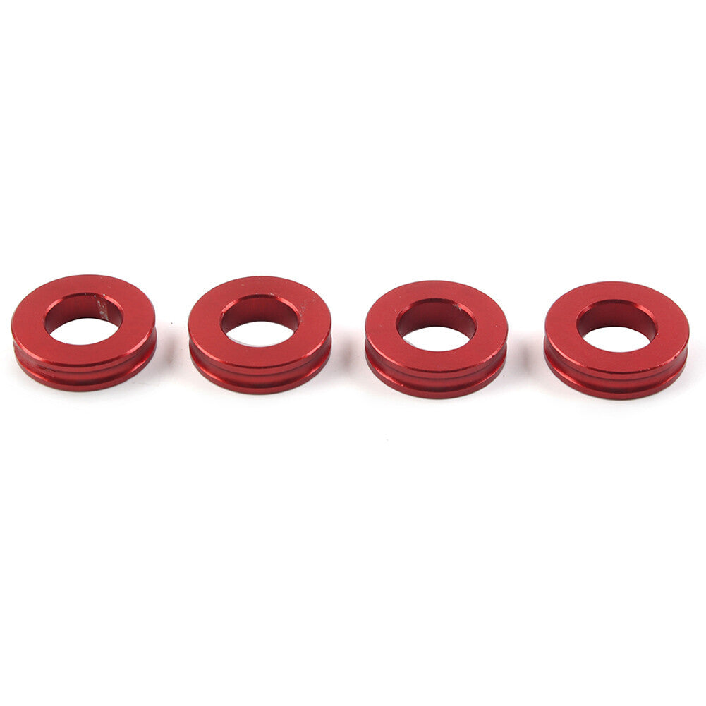 CNC Front Brake Caliper Spacer Kit Fit for Ducati Panigale V4/R/S 2018-24 Red 4pcs