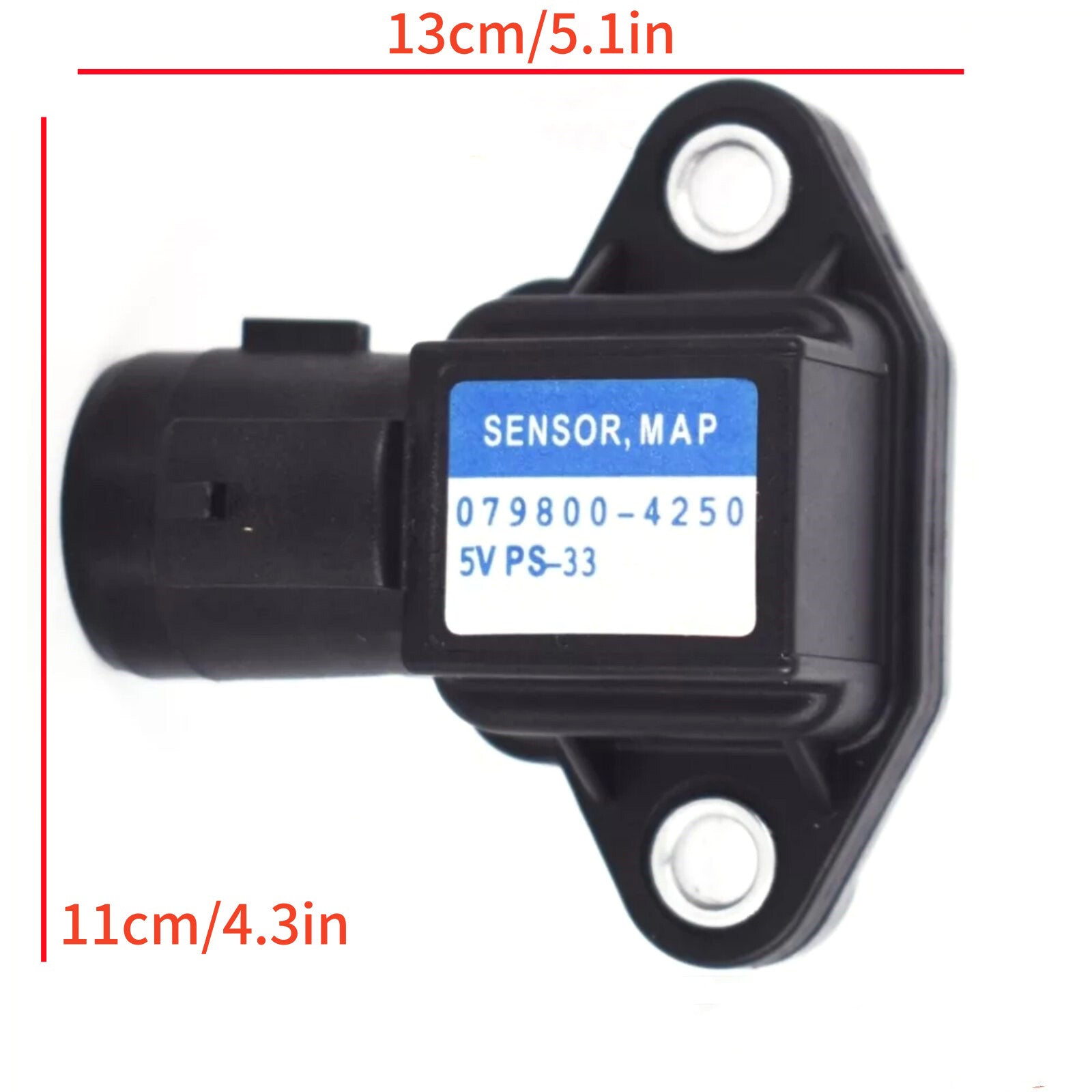 Durable 079800-4250 MAP Manifold Air Pressure Sensor for Honda Accord Models