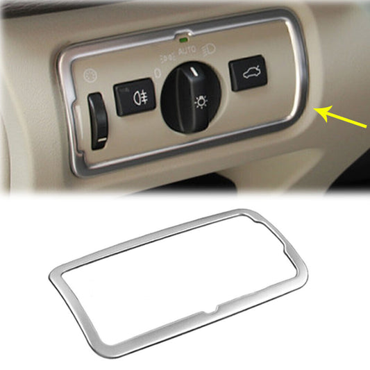 Interior Headlight Headlamp Switch Button Trim Cover Fit for Volvo XC60 2009-2013