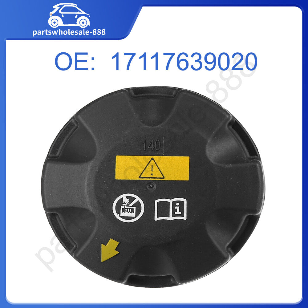 Engine Coolant Radiator Liquid Overflow Cap Single Custom for BMW 320i 2013-2018