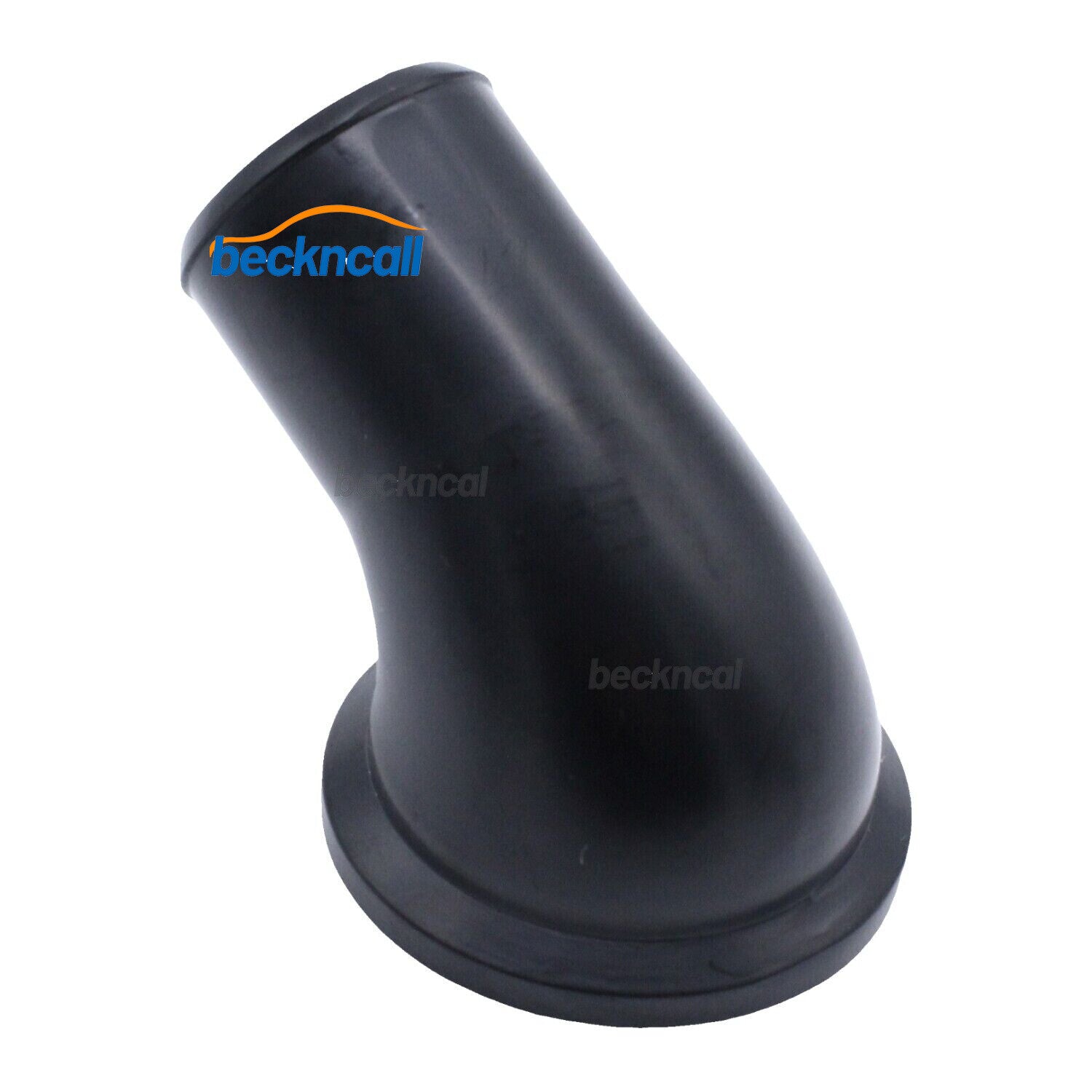 Black Aluminum 45 Degree Swivel Water Neck Housing W/ Thermostat For LS1 LS2 LS3