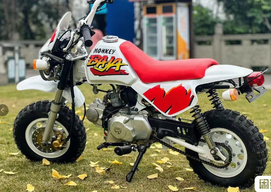 for Honda for MINI Pit Monkey Z50 Front Rear Fender Plastic Body Kit  Sticker  for Seat
