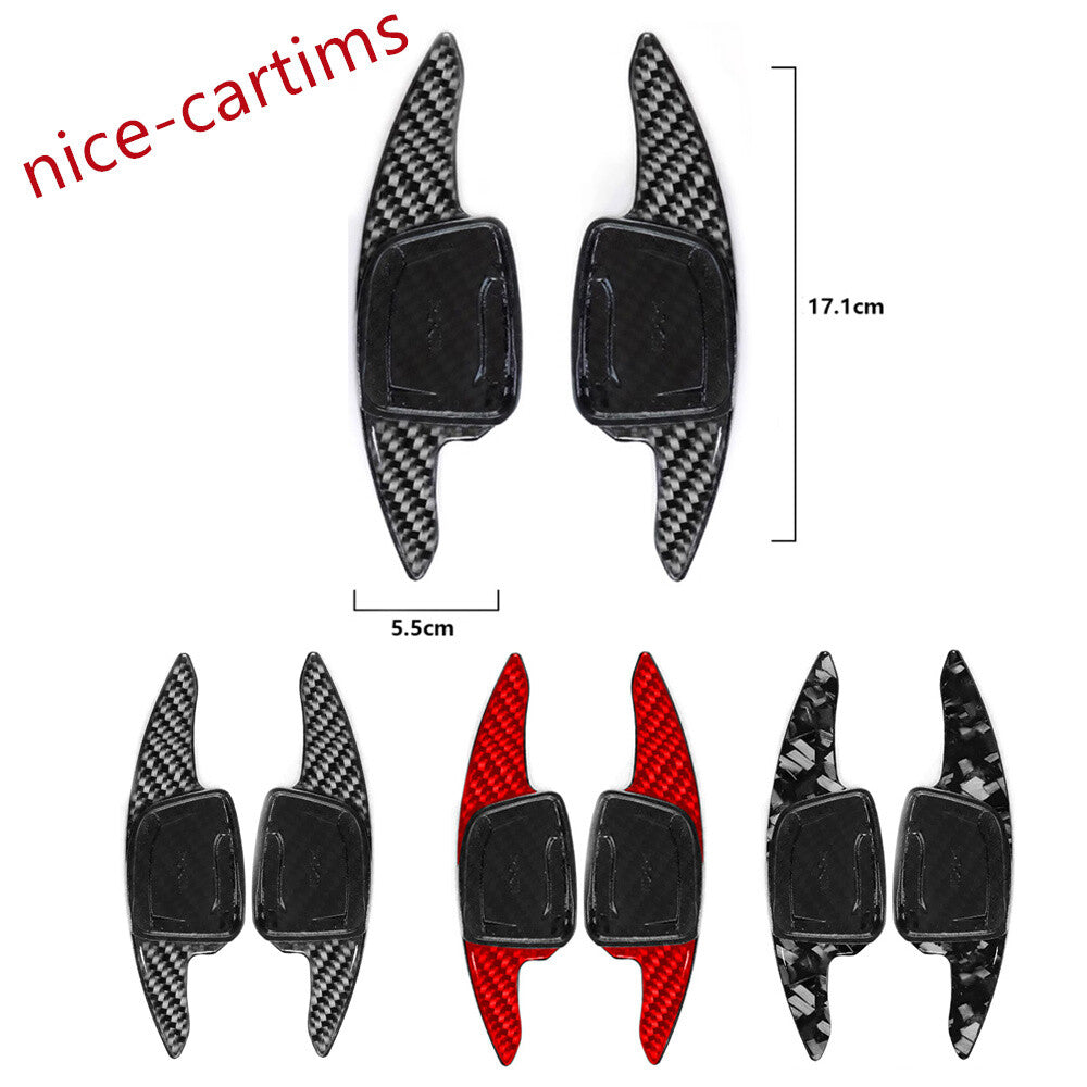 ABS/Carbon Steering Wheel Shifter Paddle for Audi A3 A4 A5 S4 S5 21-23 Q3 Q5 Q7
