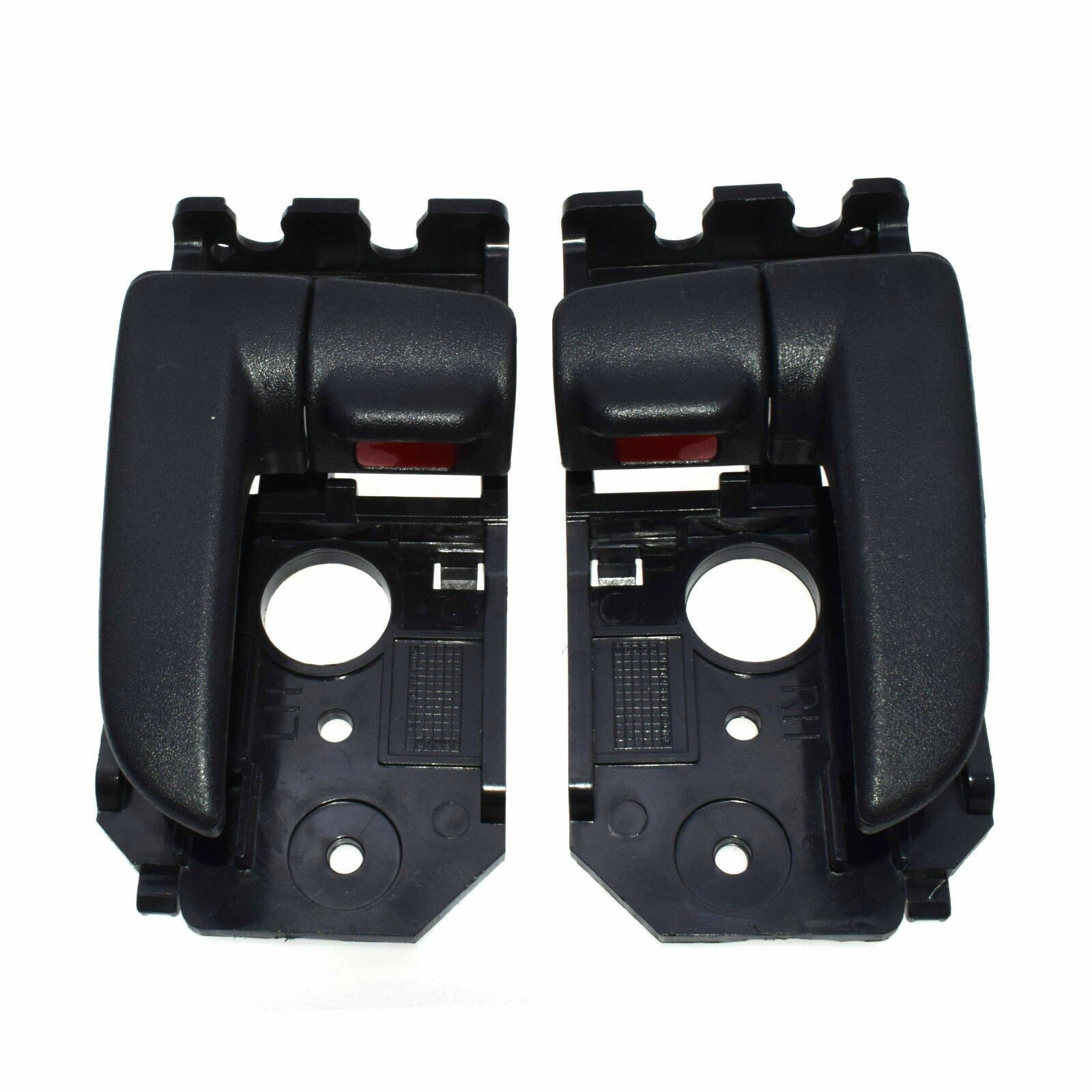 2x FRONT/REAR INNER DOOR HANDLE Left  Right for KIA SPECTRA 2004 2006 Chrome