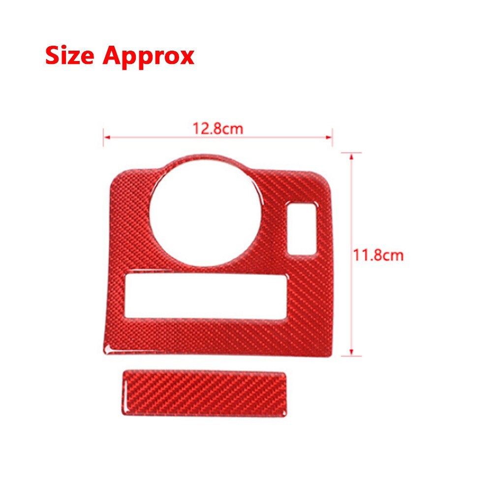 Headlight Switch Panel Button Cover Trim Stickers for Ford for Mustang 2009-2013