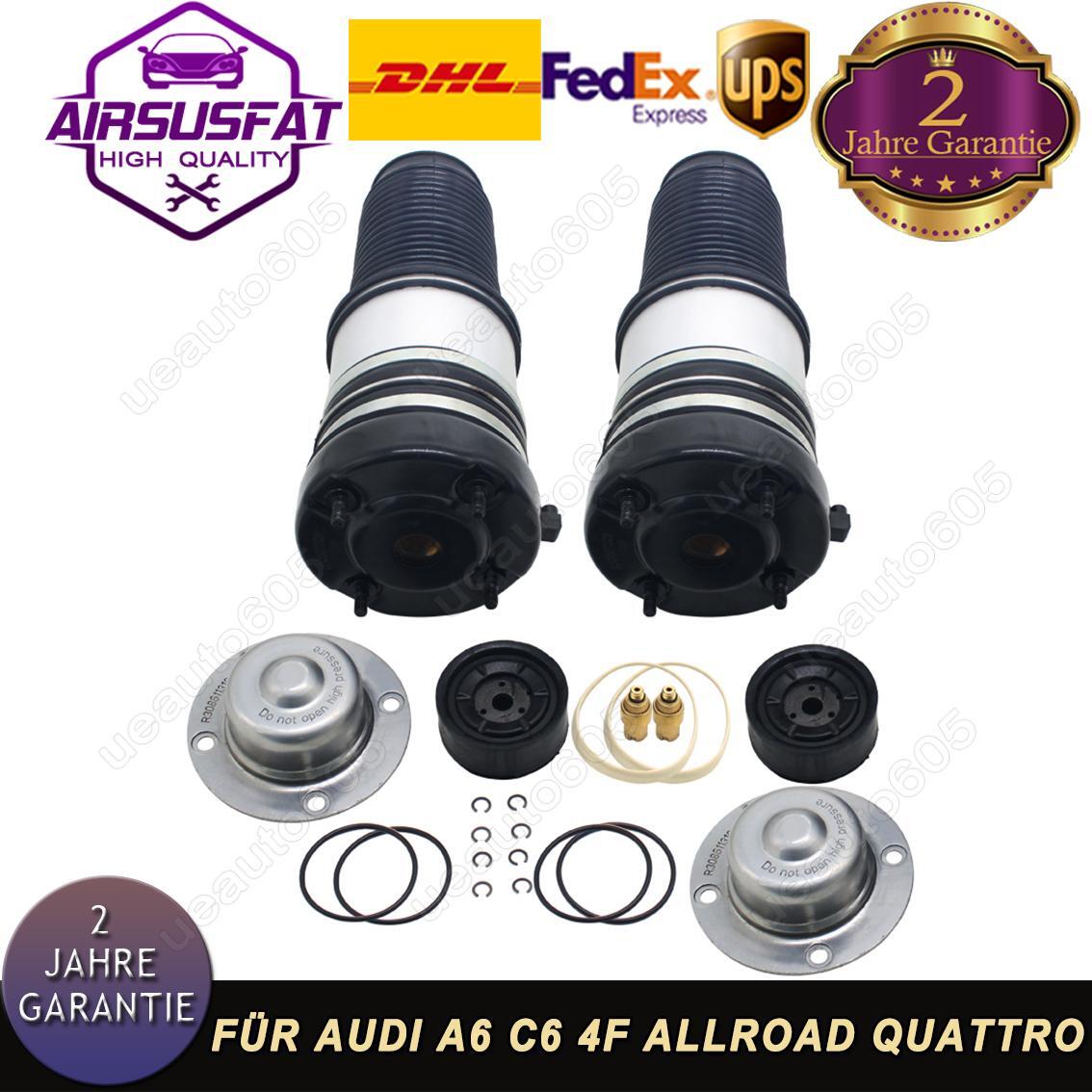 2x Front Air Suspension for Audi A6 C6 4F Allroad Quattro 4F0616039 4F0616040