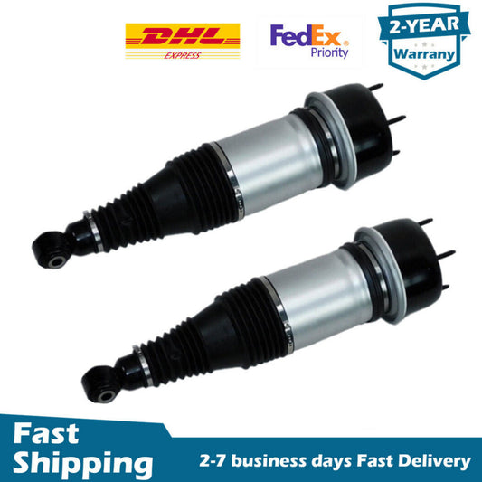 Pair Rear Air Suspension Struts for Jaguar XJ XJR XJL X351 XJR575 2010-2019