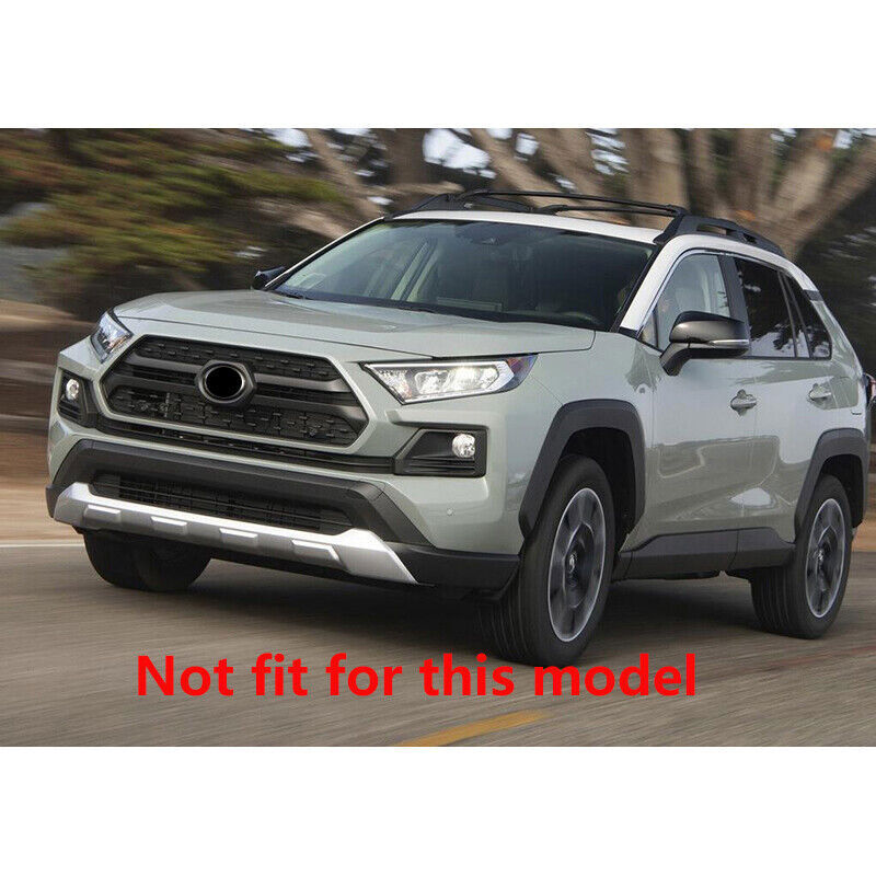 Blue Car Front Bumper Mesh Grille Grill Decor Stickers for Toyota RAV4 2019-2024