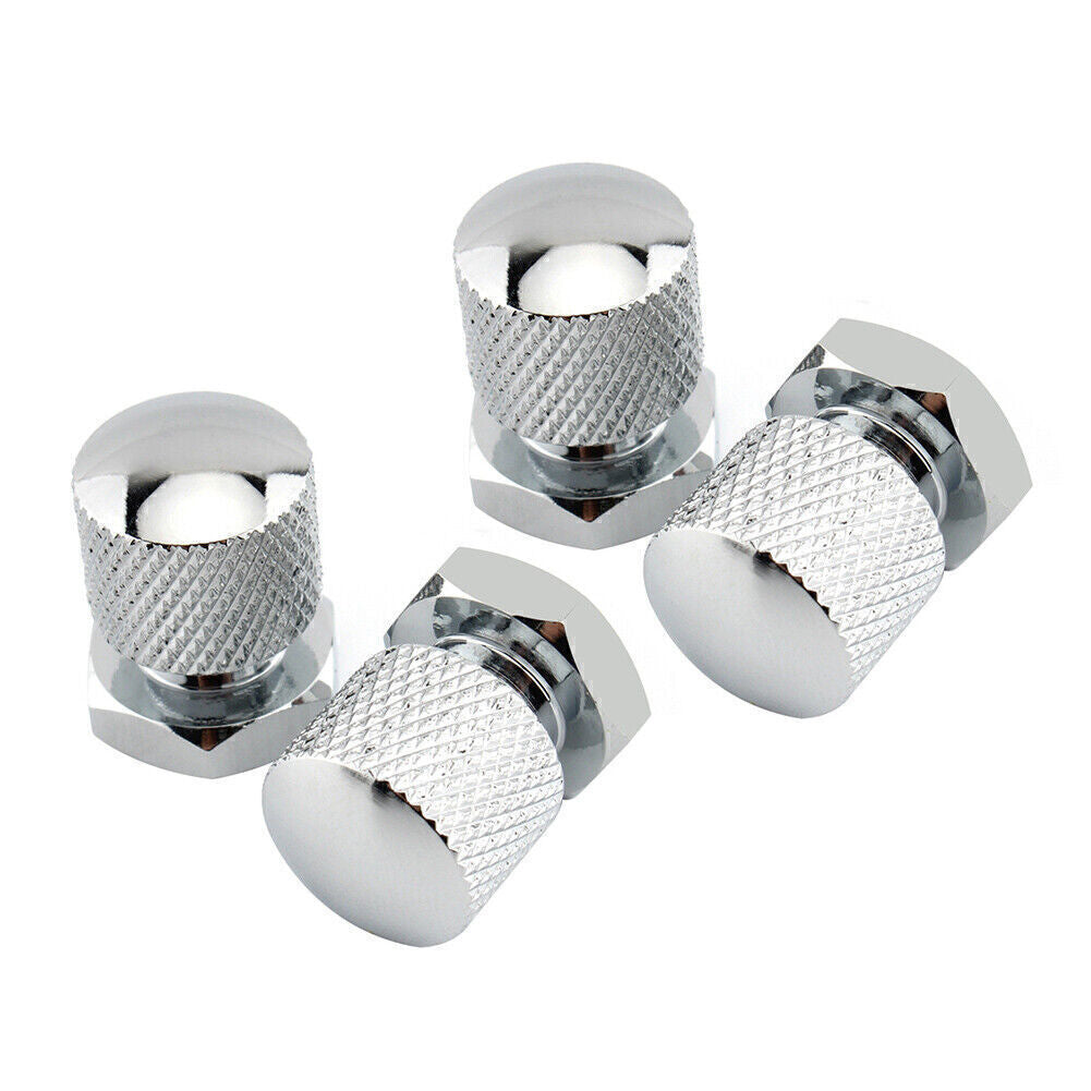 Solo for Seat Nuts Mounting Nuts 1/4-20 Thread Silver for Harley Touring Softail