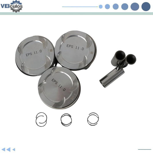 3x Pistons  Rings Kit 11:1 22mm for BMW for MINI Cooper X1 F20 F22 F30 B38A15 1.5T