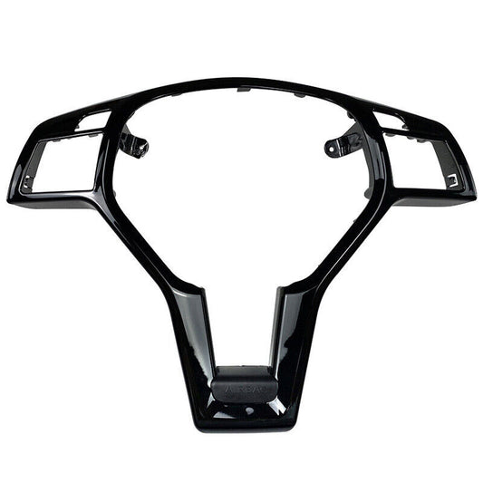 F¨¹r for Mercedes-Benz W204 W217 12-14 Lenkrad Rahmen Abdeckung Blende Gl?nz Schwarz