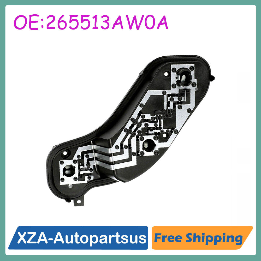Rear Right Taillight Socket Assembly for Nissan Versa 2012-2018 New 26551-3AW0A