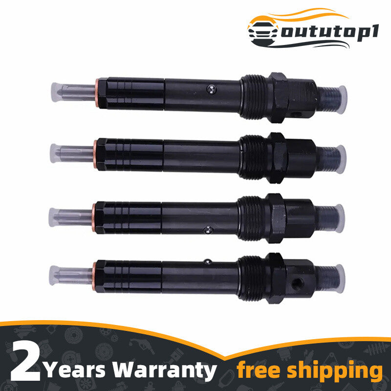 Four fuel injectors for Perkins 1004-40T Caterpillar 312C 2645A051 B00802A