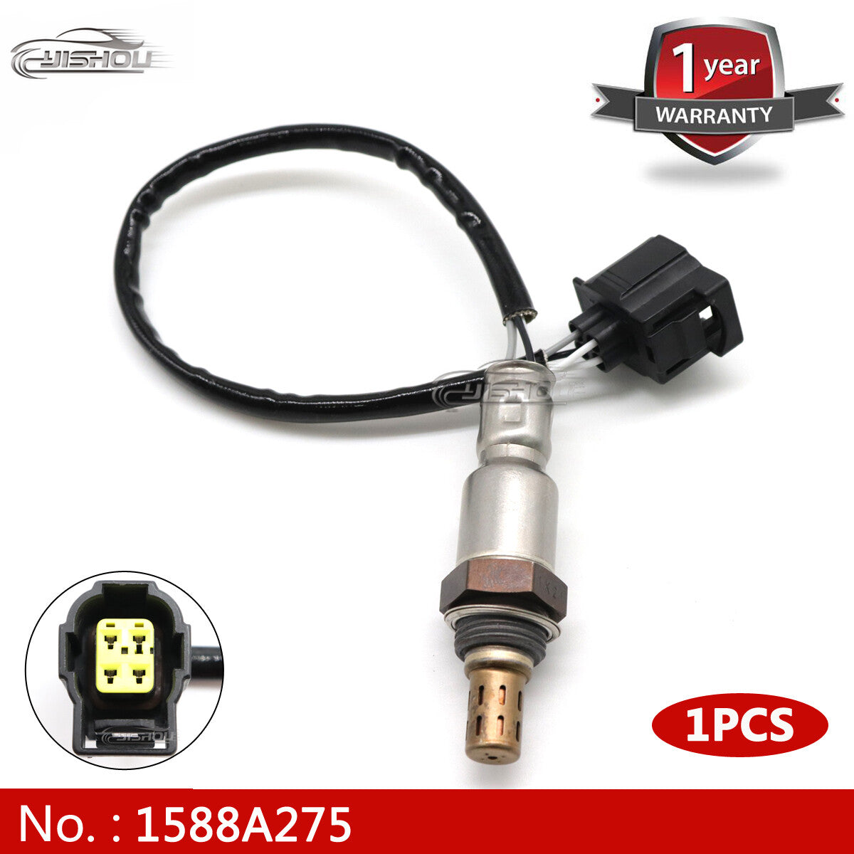 The new oxygen sensor is compatible with for Mitsubishi Mirage Space Star G40 1.0L, 1.2L, and 1.0L models (model 1588A275).
