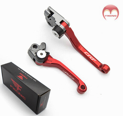 Dirt bicycle brake clutch lever for Honda CRF450R 2007-2020 2019 2018 2017 Red
