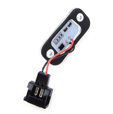 2Pcs White LED License Plate Light for Volkswagen for Golf Mk3 Polo 3 Classic