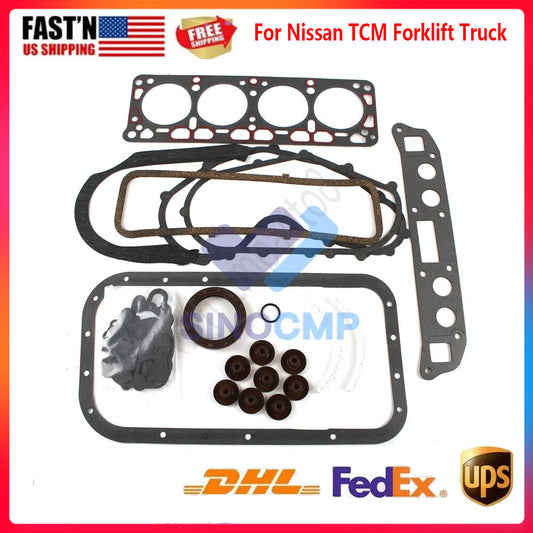 N-13207-53F00 Overhaul Gasket Kit For TCM Forklift Truck H20 H20-1 H20-2 Engine