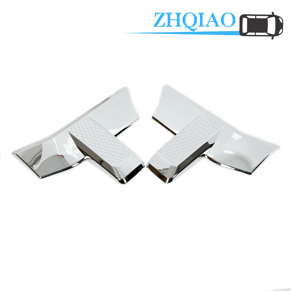 ABS Chrome Front Bumper Headlight Grille Cover trim for Ford F150 2015-2019