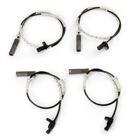 4X for BMW E82 128i 34526760425 FRONT + REAR LEFT + RIGHT ABS Wheel Speed Sensor
