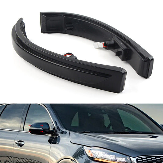 Dynamic Rearview Mirror Flow Turn Signal Light for Kia Sorento 2016-2020