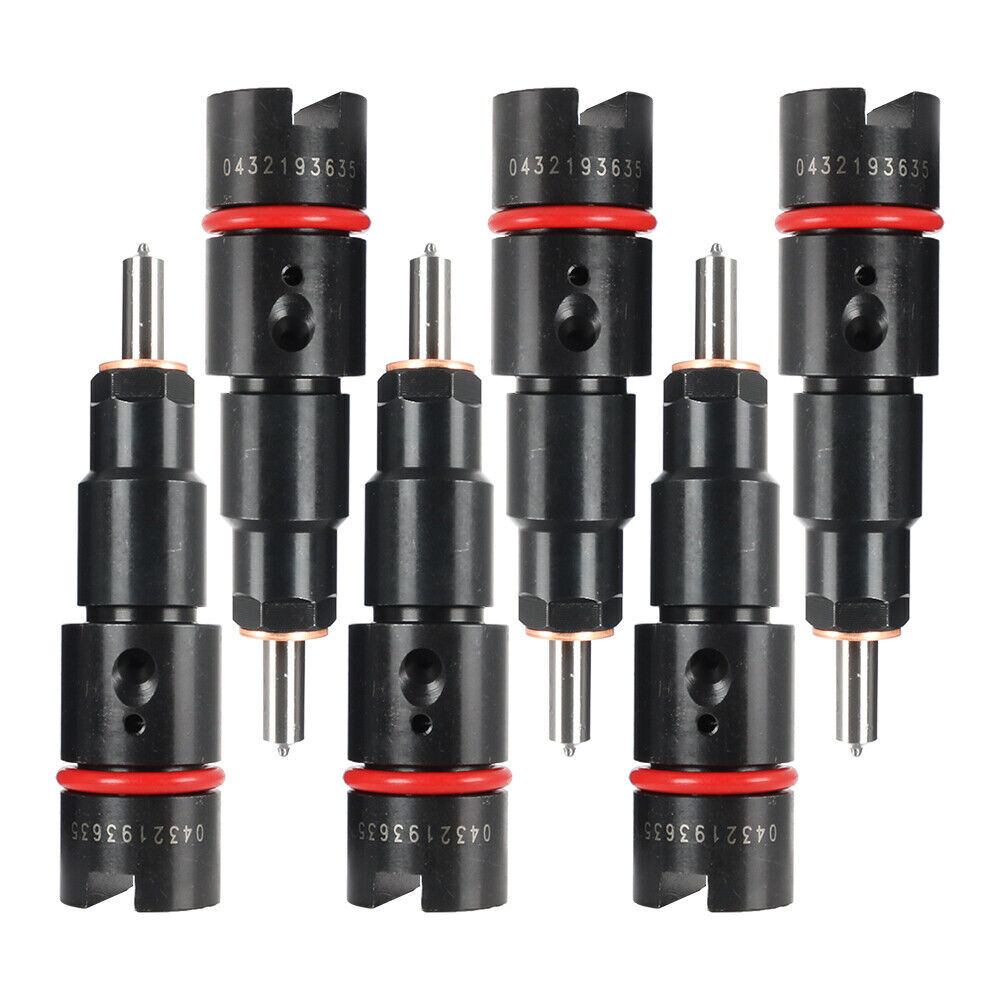 6x For 98.5-02 for Dodge 5.9L(1003) 40-50HP Fuel Injectors 0432193635 RV275