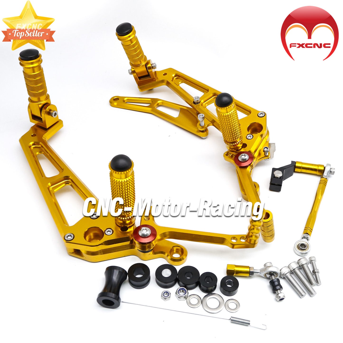 Foot pedals, rear wheel, footrest, and foot spikes compatible with for Honda MSX125 Grom 2021 2022 2023 2024 2025