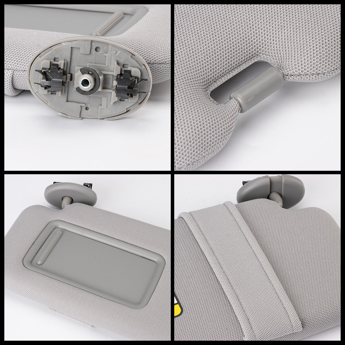 1 piece 74320-02711-E0 Gray left driver's side sun visor suitable for Toyota for Corolla 2009-2013