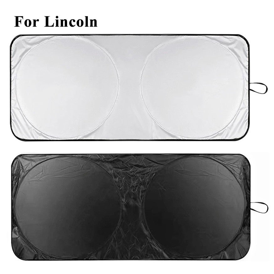 for Lincoln Car Large Windshield Sun Shade Visor UV Block Foldable Screen Cover