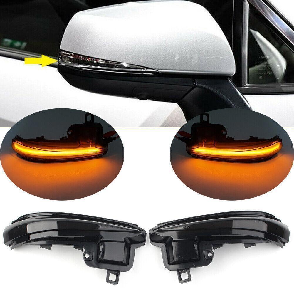 2P LED Side Mirror Sequential Dynamic Turn Signal Light for Toyota RAV4 2019-23