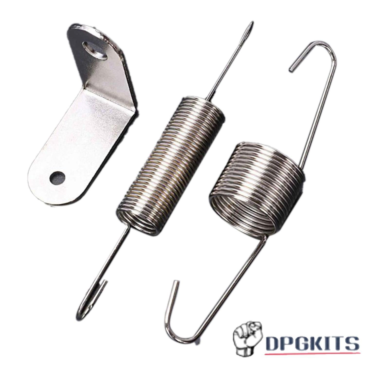Chrome Throttle Return Spring Bracket  Dual Springs for Chevy for Ford Engine