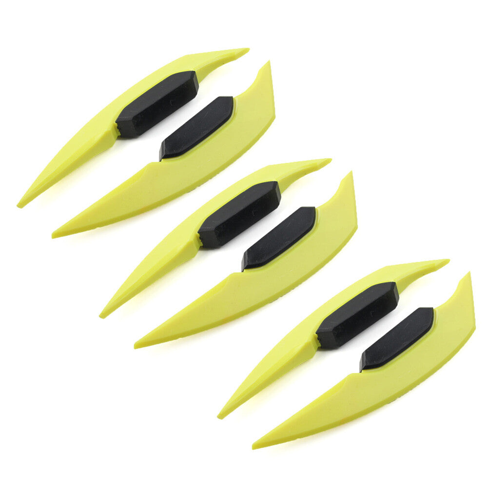 Verkleidung Winglets Seitenspoiler Deflector Air Wing Kit Motor Universal 3 Paar