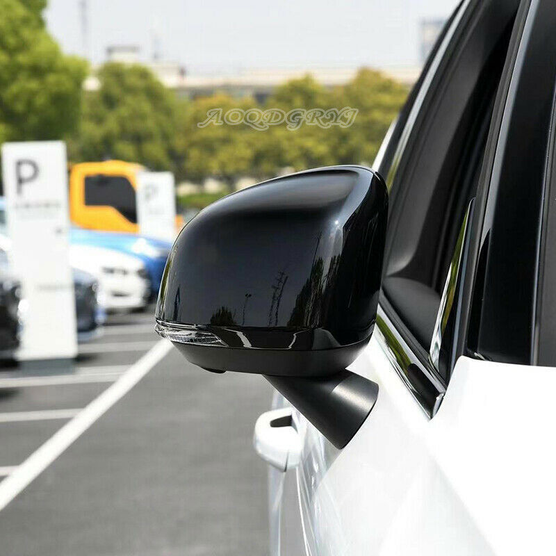 for Volvo XC40 2019-2023 Piano black Side Exterior Rearview Mirror Caps Cover