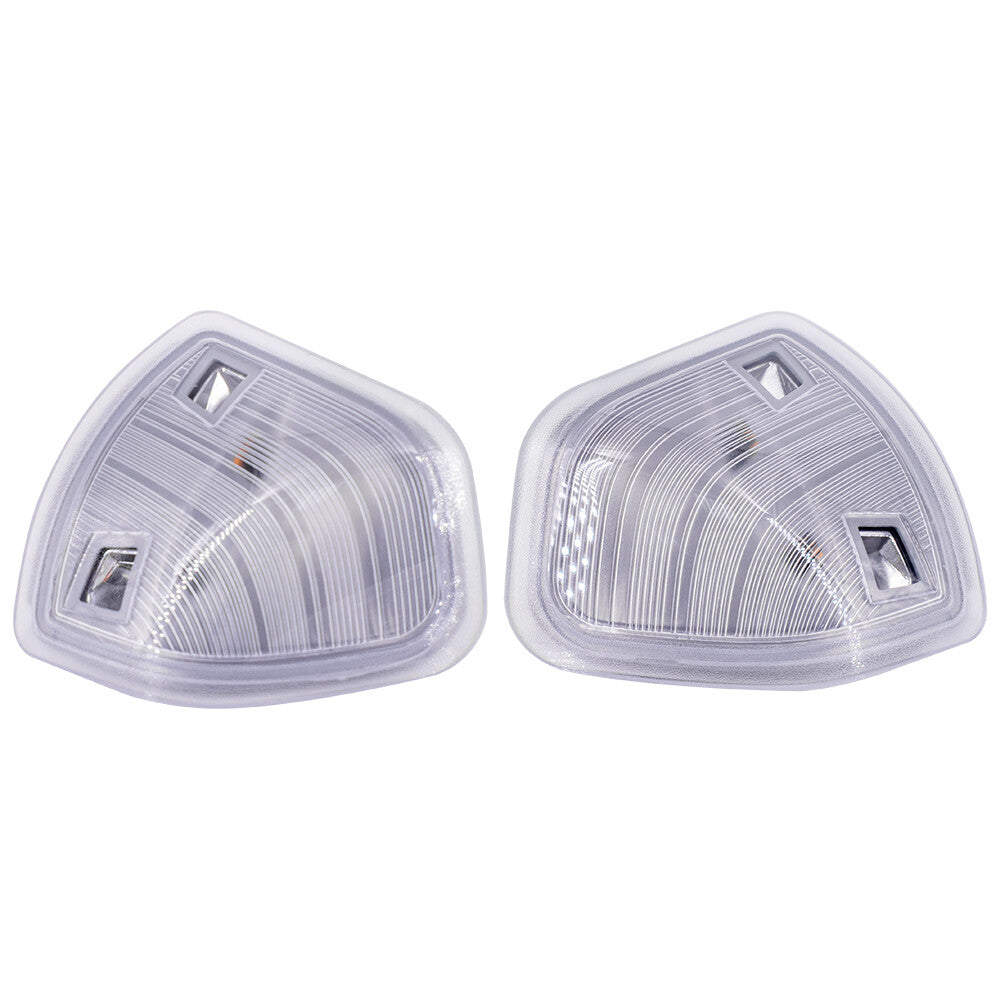 One pair of L+R mirrored turn signals are suitable for 2010-2021 for Dodge for Ram 1500 2500 3500