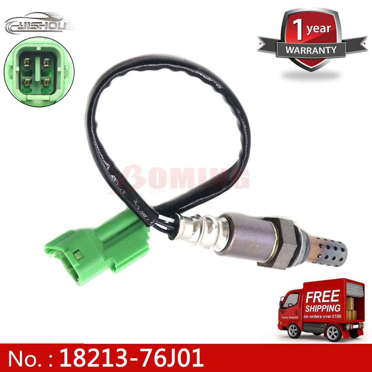 18213-76J01 O2 Oxygen Sensor, new, for Suzuki for Jimny 1.3 18213-76J01