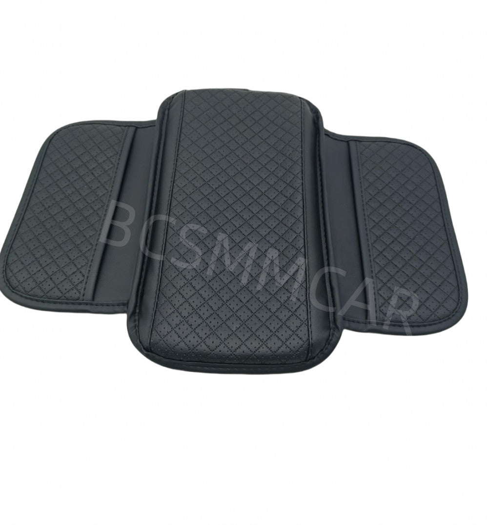 Arm Rest Cushion Cover Center Console Box Elow Support Pad Protector Black
