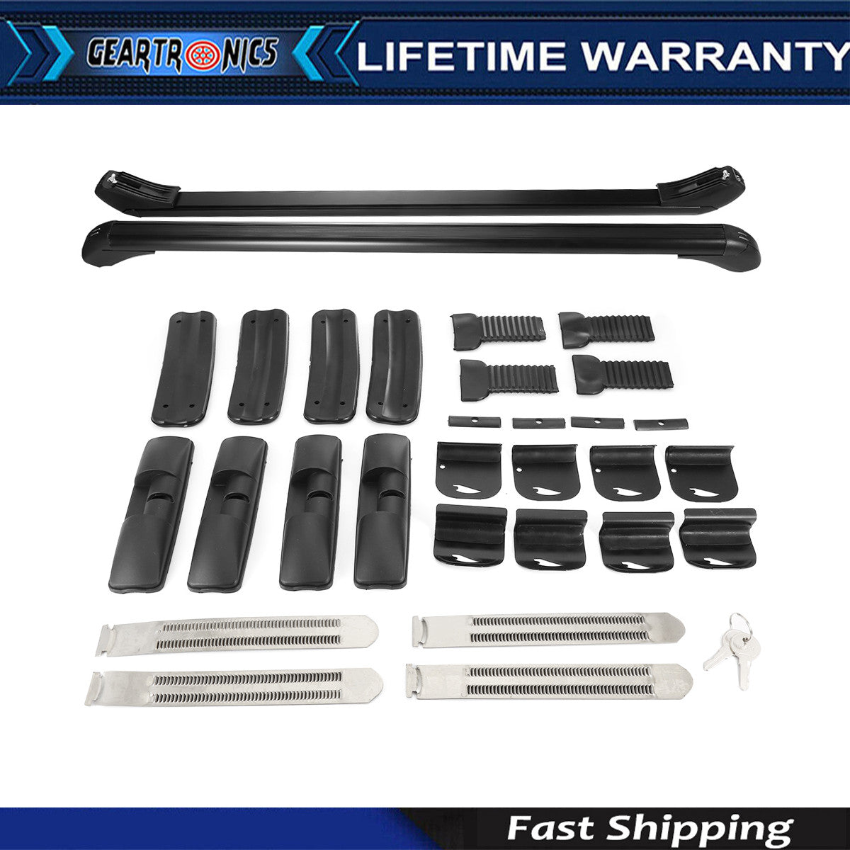 Car Roof Rack Cross Bar Top Luggage Rack Carrier 2Pcs for Toyota Prius SY